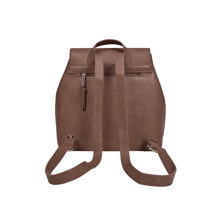 MOCHILA (MU) PU PUGLIA POLLINI PC841PUA7500A00 CHOCOLATE S/T 5