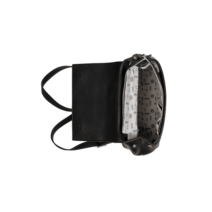 MOCHILA (MU) PU PUGLIA POLLINI PC841PUAHR00A00 NEGRO S/T 2