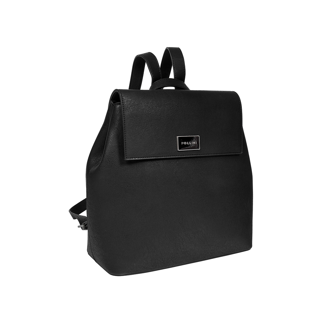 MOCHILA (MU) PU PUGLIA POLLINI PC841PUAHR00A00 NEGRO S/T 3