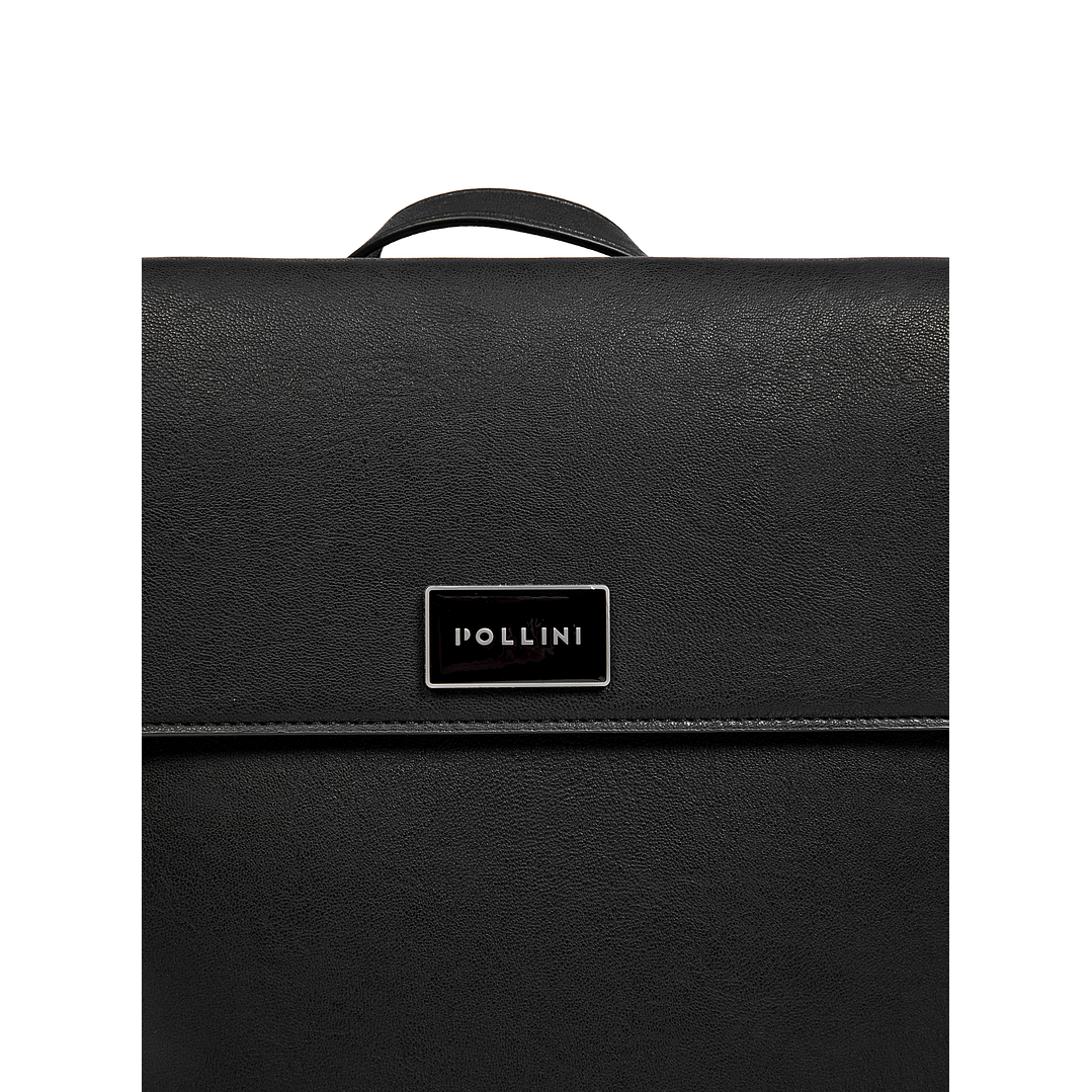 MOCHILA (MU) PU PUGLIA POLLINI PC841PUAHR00A00 NEGRO S/T 5