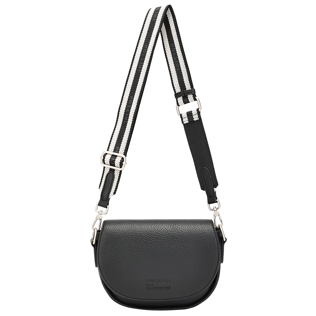 CARTERA (MU) BANDOLERA GIMINIANNO POLLINI PC811PUAHR00A00 NEGRO S/T 1