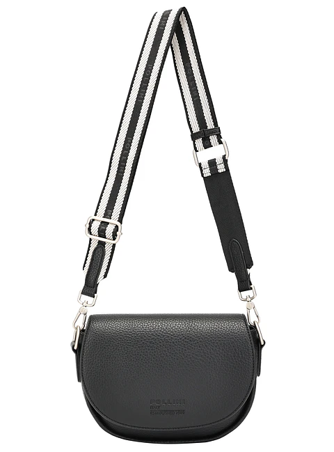 CARTERA (MU) BANDOLERA GIMINIANNO POLLINI PC811PUAHR00A00 NEGRO S/T