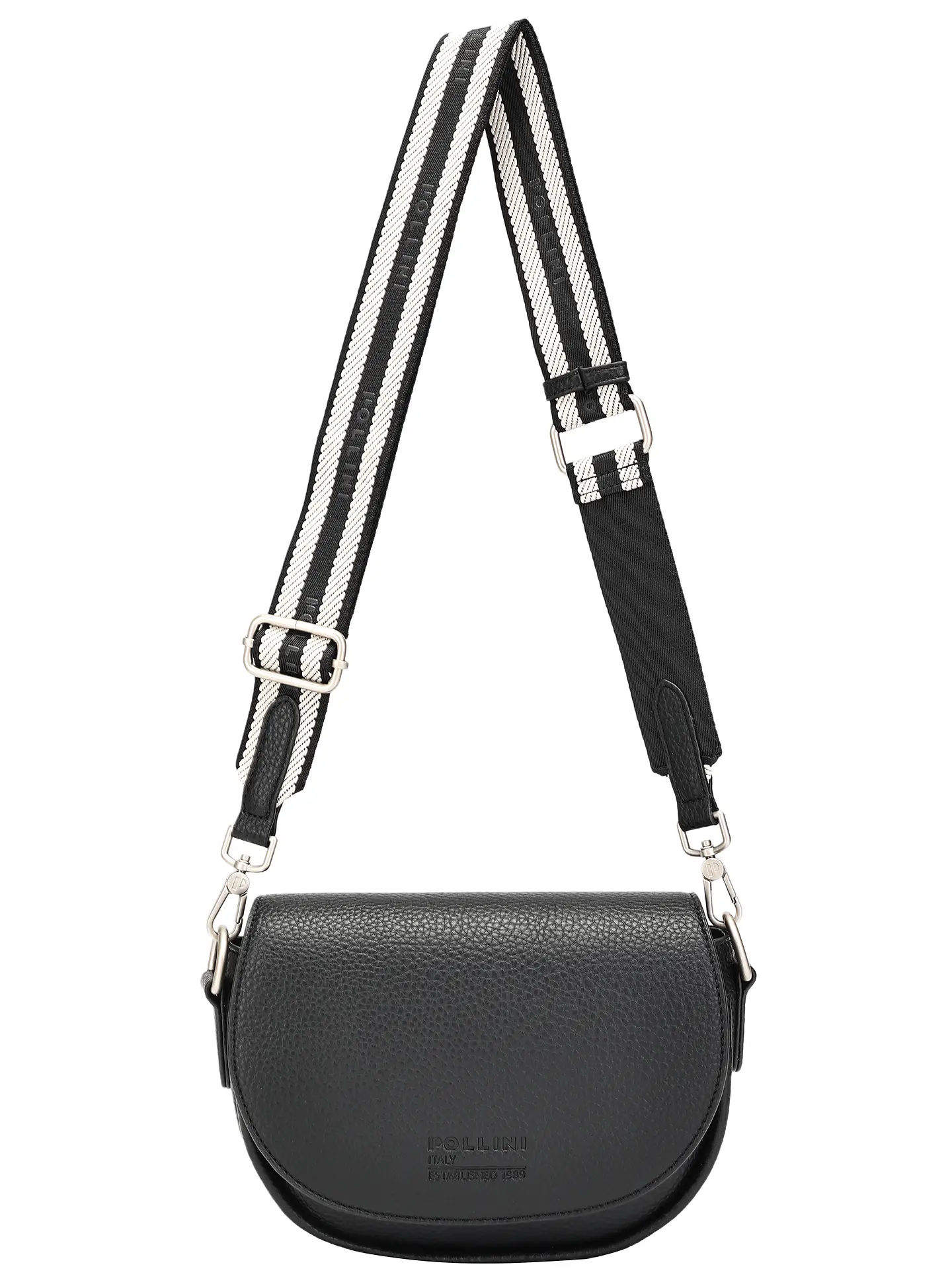CARTERA (MU) BANDOLERA GIMINIANNO POLLINI PC811PUAHR00A00 NEGRO S/T 1