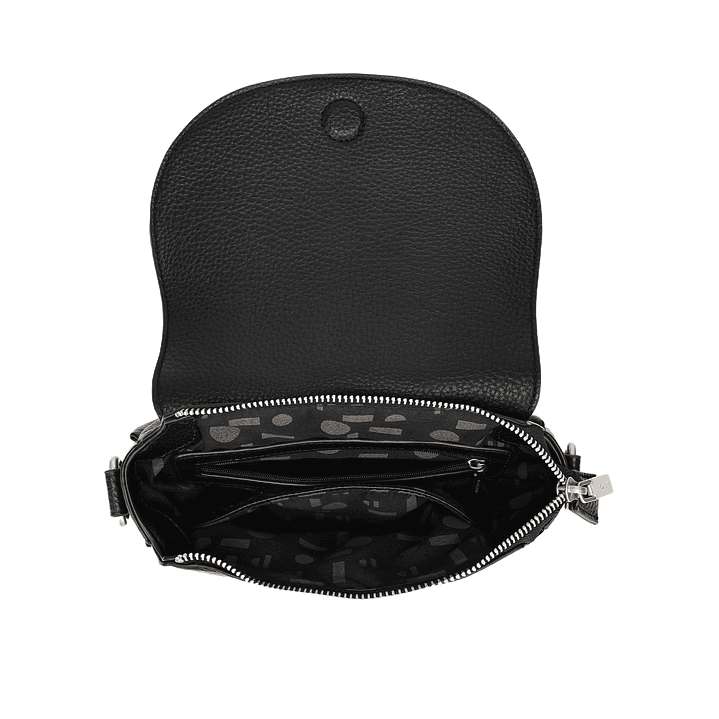 CARTERA (MU) BANDOLERA GIMINIANNO POLLINI PC811PUAHR00A00 NEGRO S/T 2