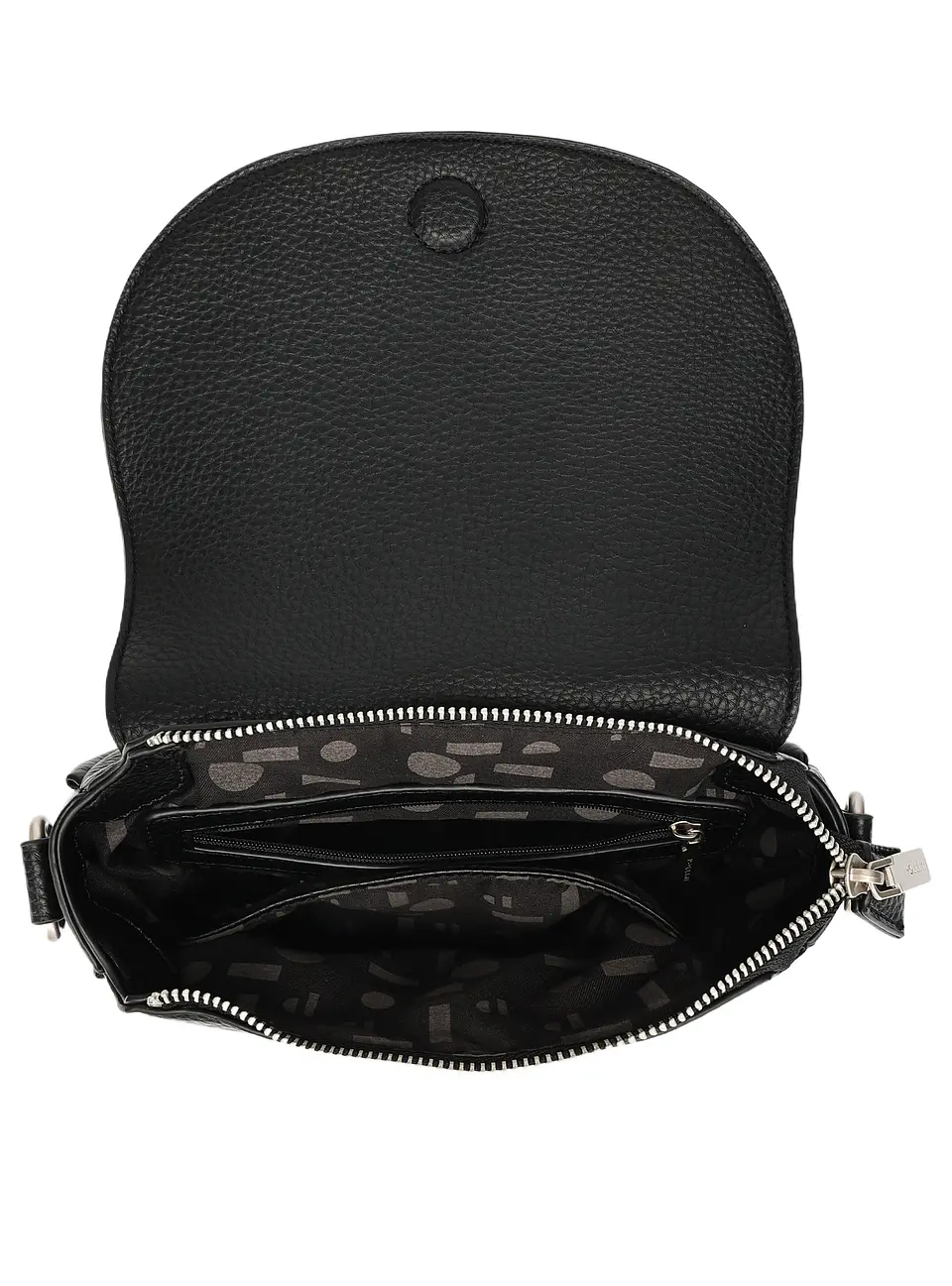 CARTERA (MU) BANDOLERA GIMINIANNO POLLINI PC811PUAHR00A00 NEGRO S/T 2