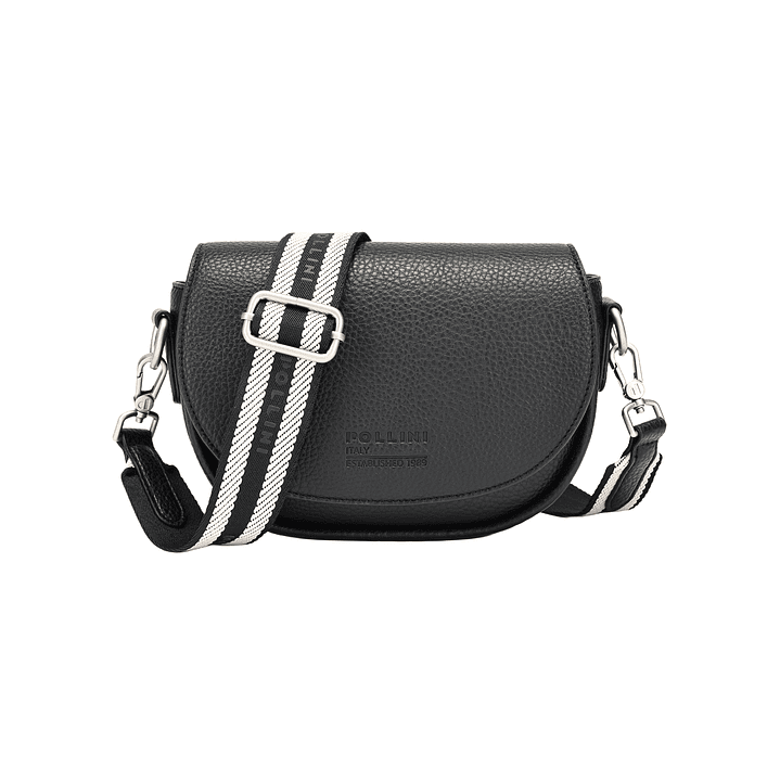 CARTERA (MU) BANDOLERA GIMINIANNO POLLINI PC811PUAHR00A00 NEGRO S/T 3