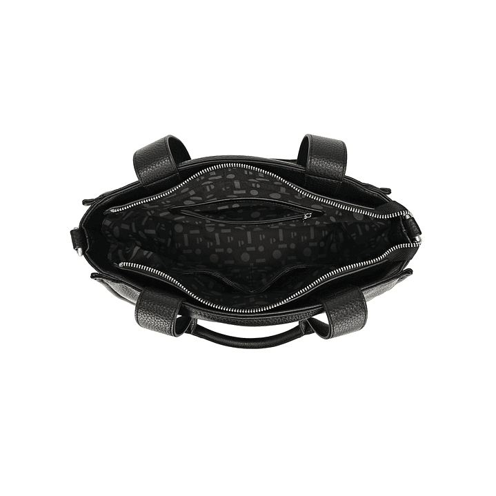 CARTERA (MU) PU GIMINIANNO POLLINI PC801PUAHR00A00 NEGRO S/T 2