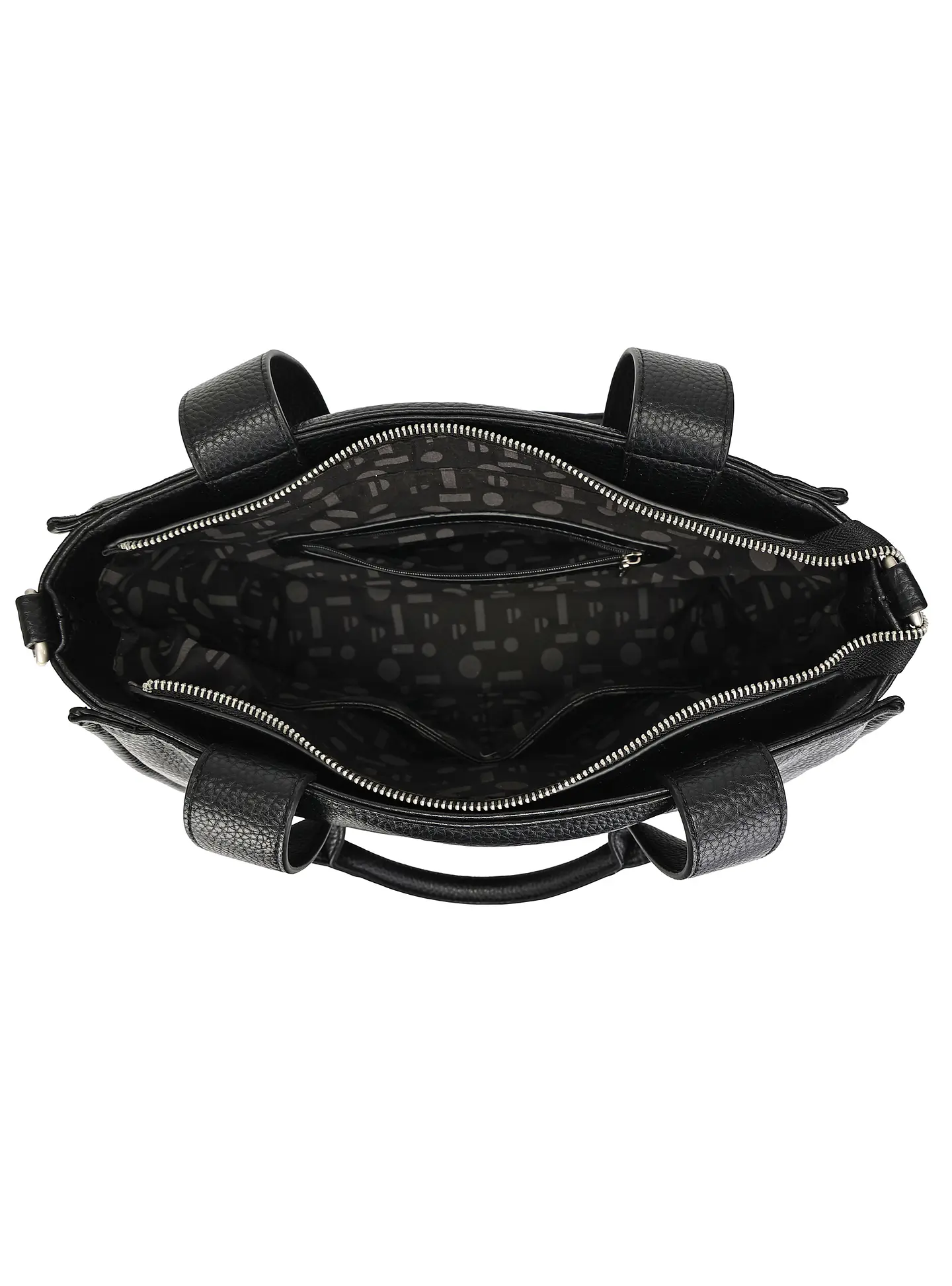 CARTERA (MU) PU GIMINIANNO POLLINI PC801PUAHR00A00 NEGRO S/T 2