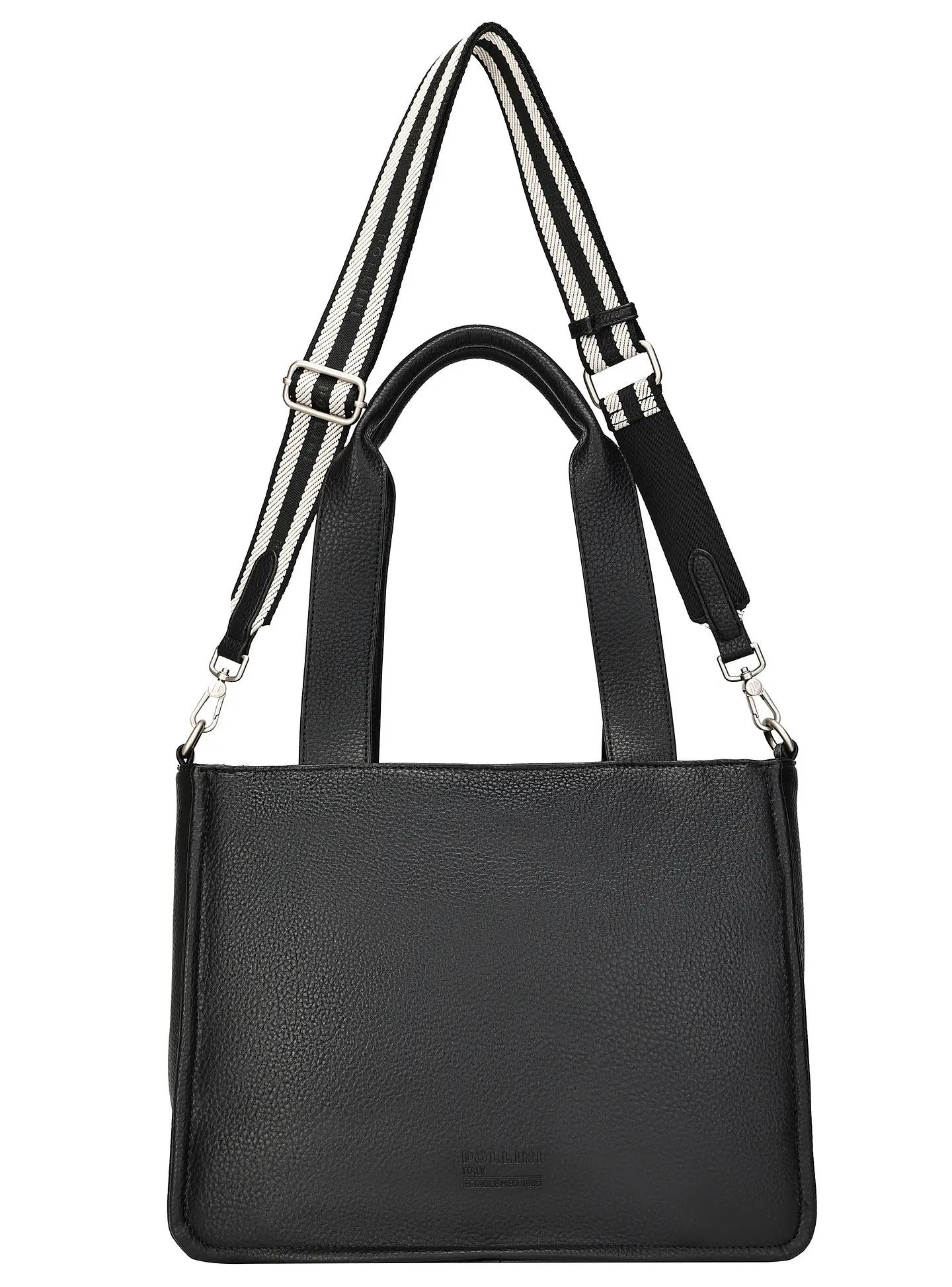 CARTERA (MU) PU GIMINIANNO POLLINI PC801PUAHR00A00 NEGRO S/T 1
