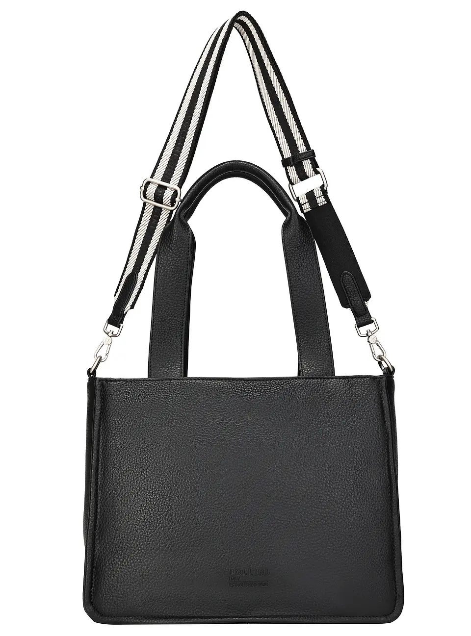 CARTERA (MU) PU GIMINIANNO POLLINI PC801PUAHR00A00 NEGRO S/T 1
