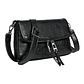 CARTERA (MU) BANDOLERA ROMOLO POLLINI PC761PUAHR00A00 NEGRO S/T - Miniatura 4