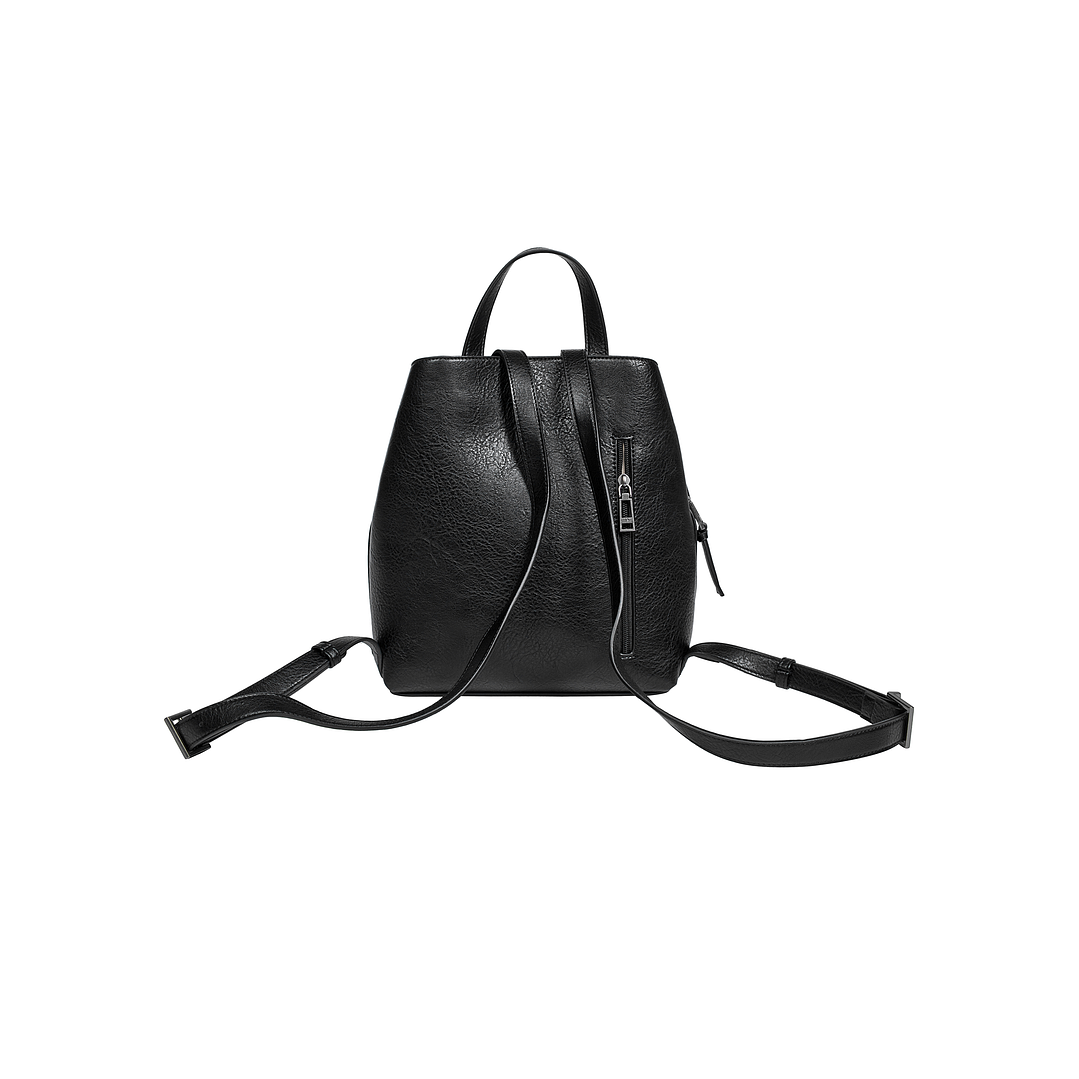 MOCHILA (MU) PU ROMOLO POLLINI PC741PUAHR00A00 NEGRO S/T 3