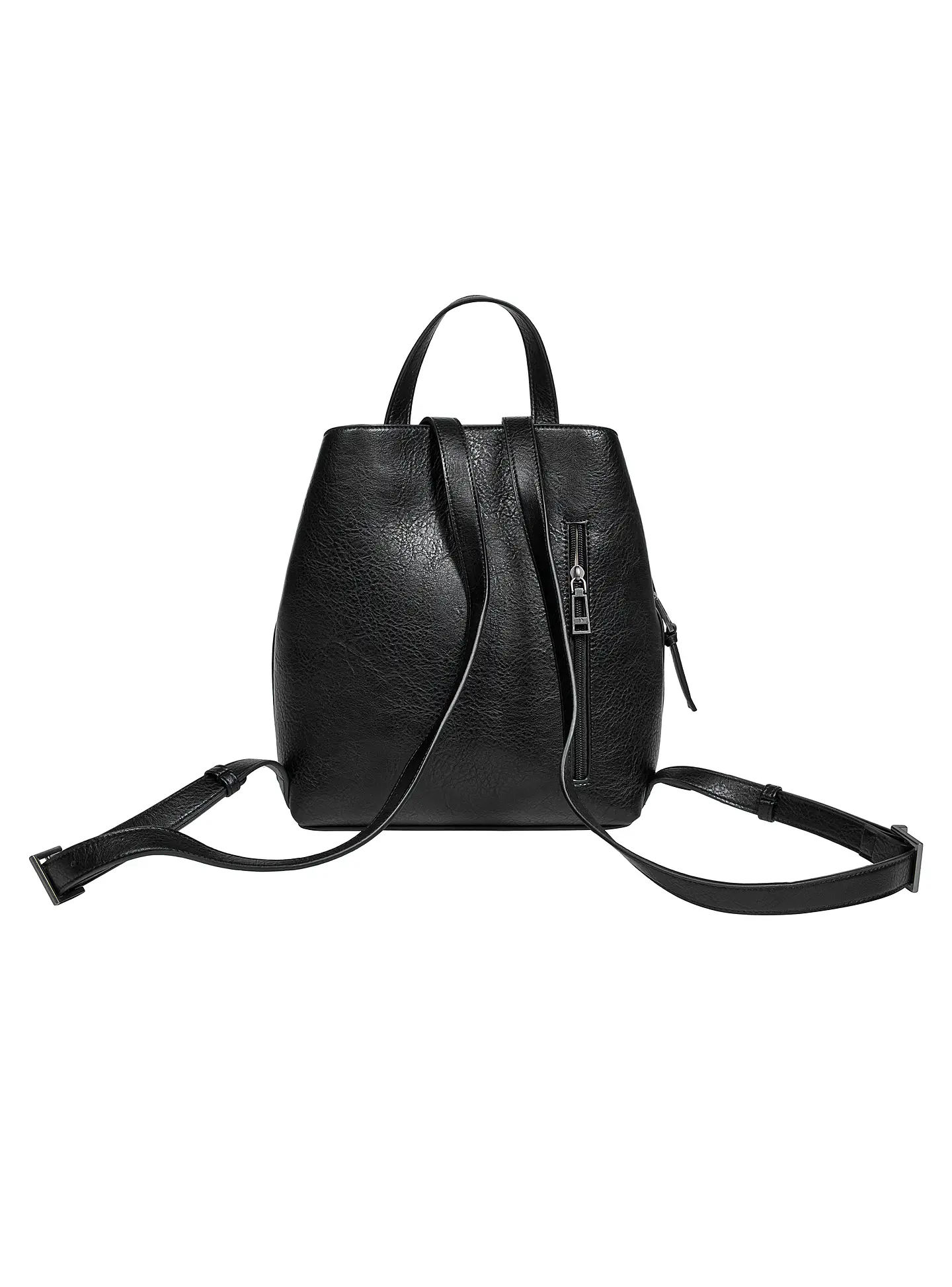 MOCHILA (MU) PU ROMOLO POLLINI PC741PUAHR00A00 NEGRO S/T 3