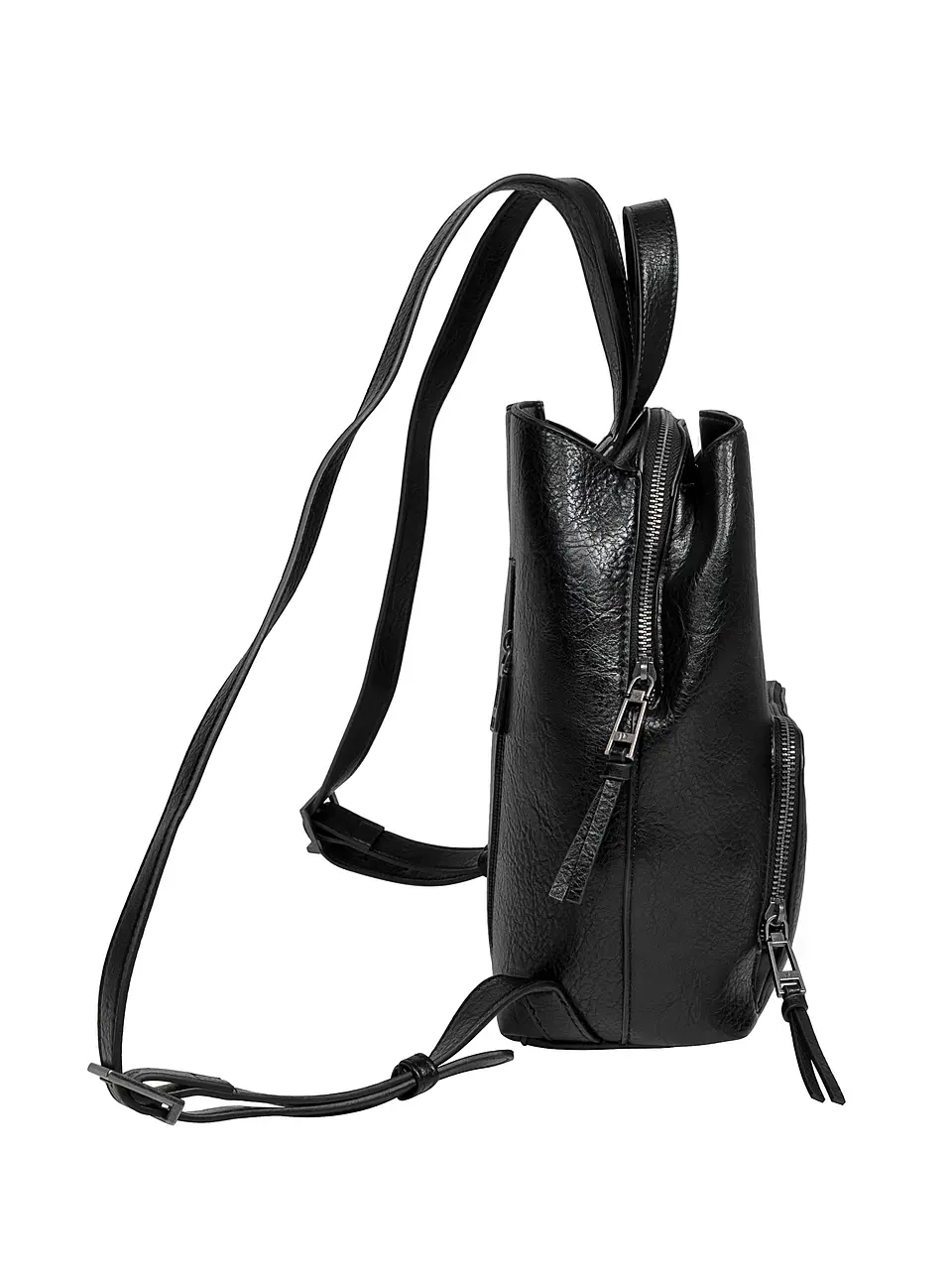 MOCHILA (MU) PU ROMOLO POLLINI PC741PUAHR00A00 NEGRO S/T 4
