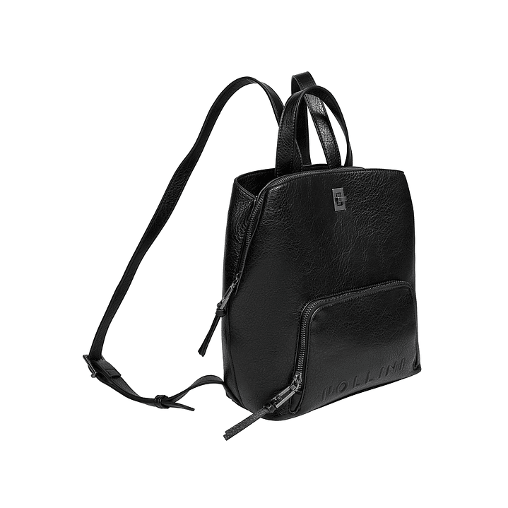 MOCHILA (MU) PU ROMOLO POLLINI PC741PUAHR00A00 NEGRO S/T 1