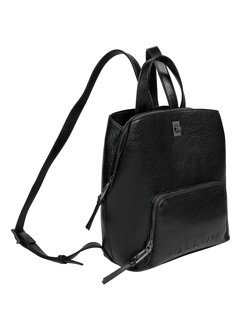 MOCHILA (MU) PU ROMOLO POLLINI PC741PUAHR00A00 NEGRO S/T 1