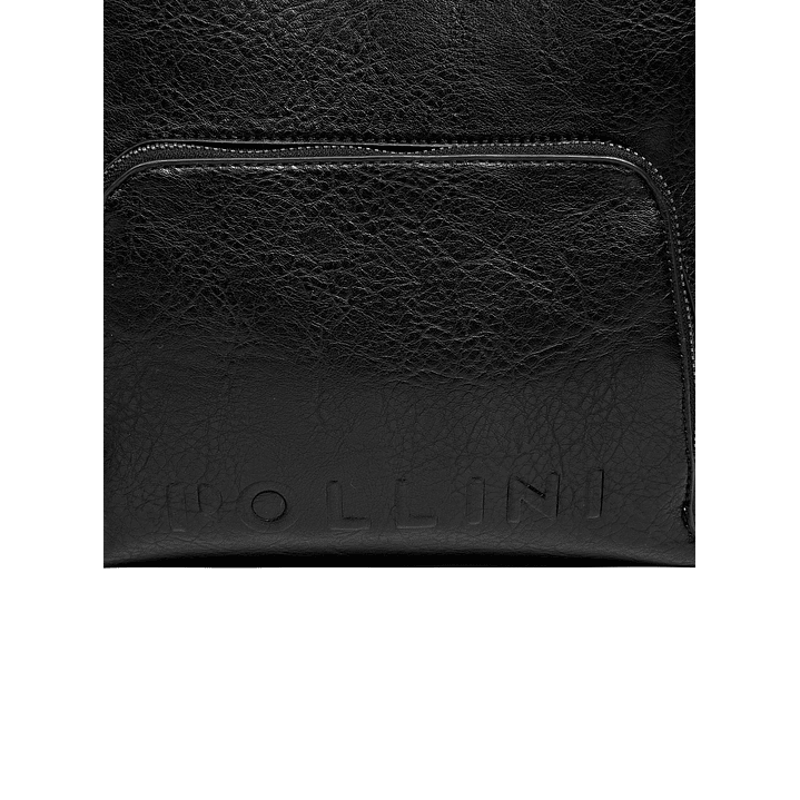 MOCHILA (MU) PU ROMOLO POLLINI PC741PUAHR00A00 NEGRO S/T 5