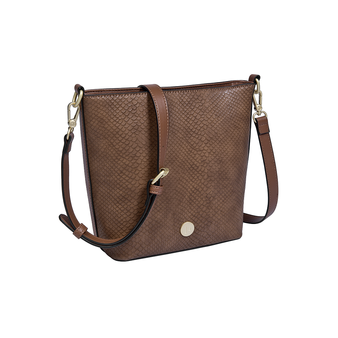 CARTERA (MU) PU GENOVA POLLINI PC731PUA7500A00 CHOCOLATE S/T 4