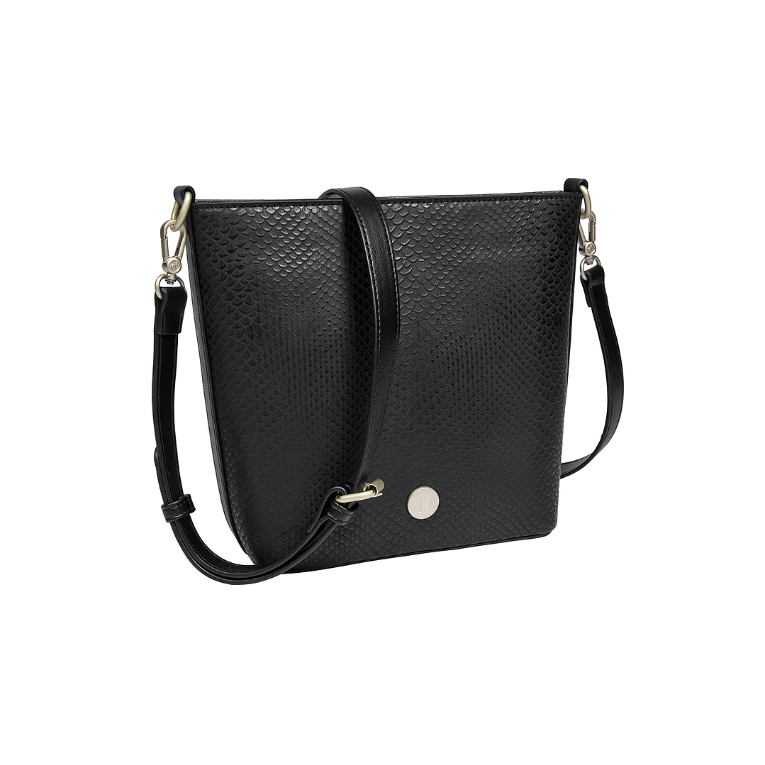 CARTERA (MU) PU GENOVA POLLINI PC731PUAHR00A00 NEGRO S/T 1