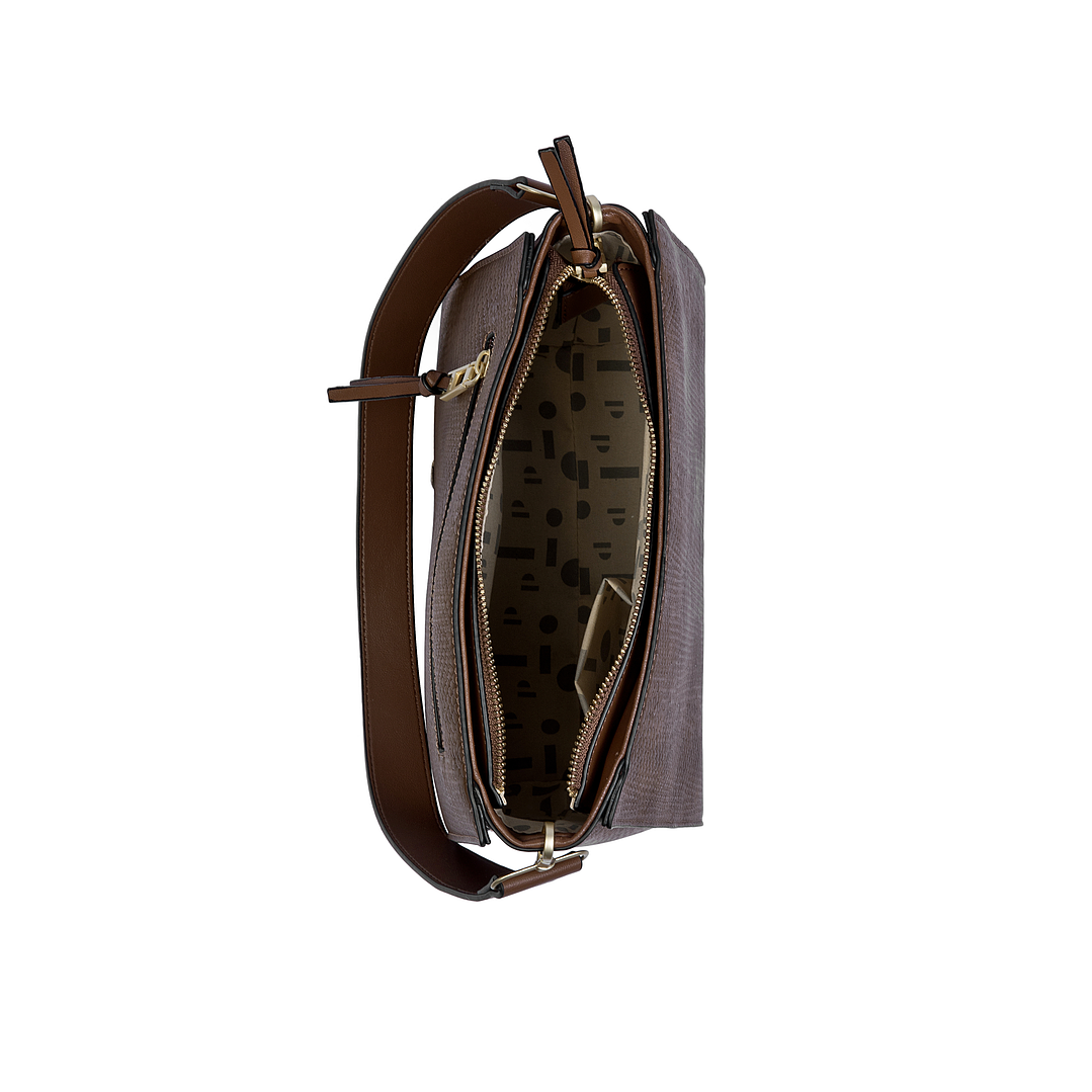 CARTERA (MU) PU GENOVA POLLINI PC721PUA7500A00 CHOCOLATE S/T 2