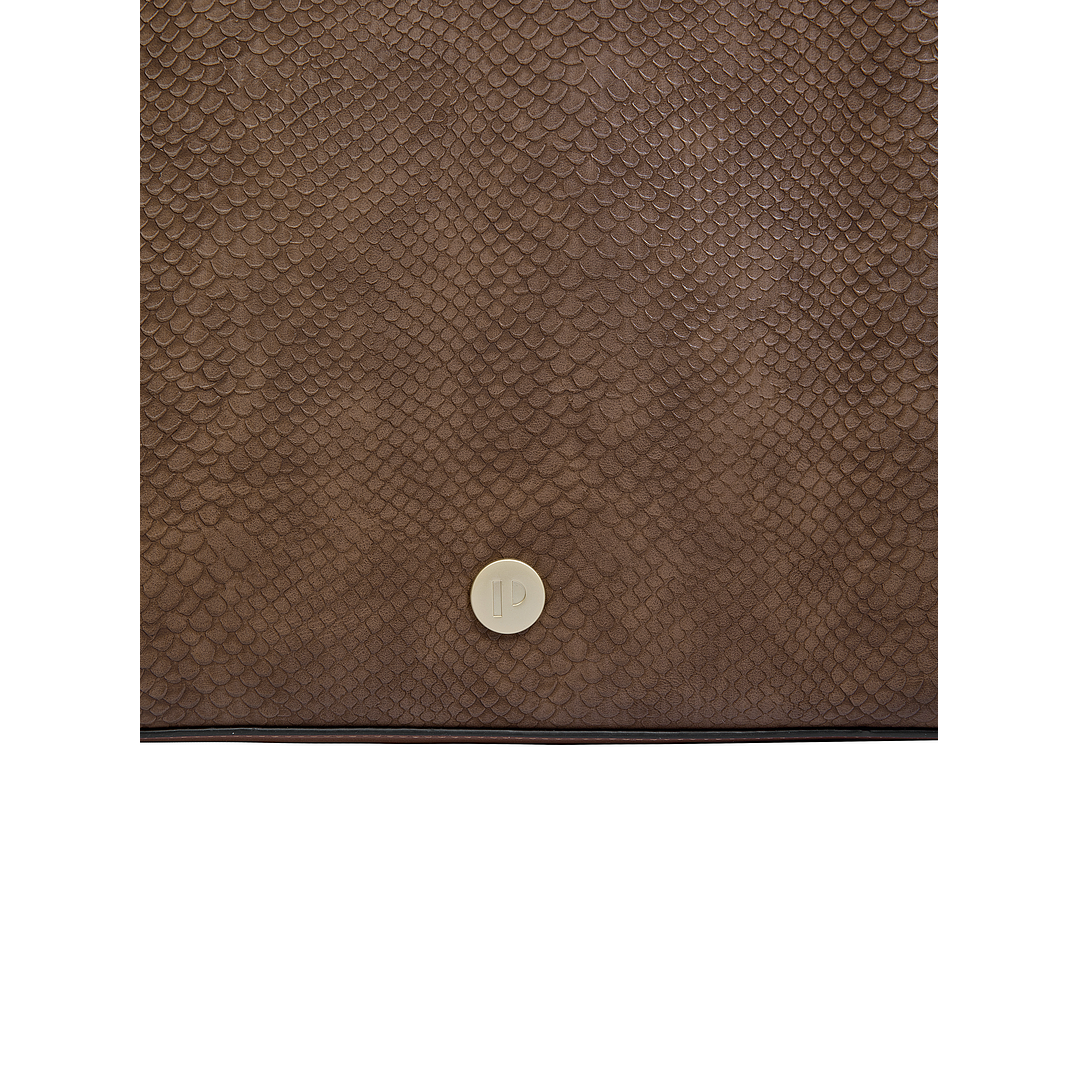 CARTERA (MU) PU GENOVA POLLINI PC721PUA7500A00 CHOCOLATE S/T 5