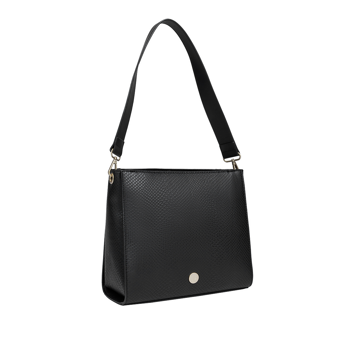CARTERA (MU) PU GENOVA POLLINI PC721PUAHR00A00 NEGRO S/T 1