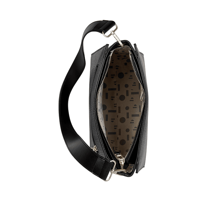 CARTERA (MU) PU GENOVA POLLINI PC721PUAHR00A00 NEGRO S/T 4
