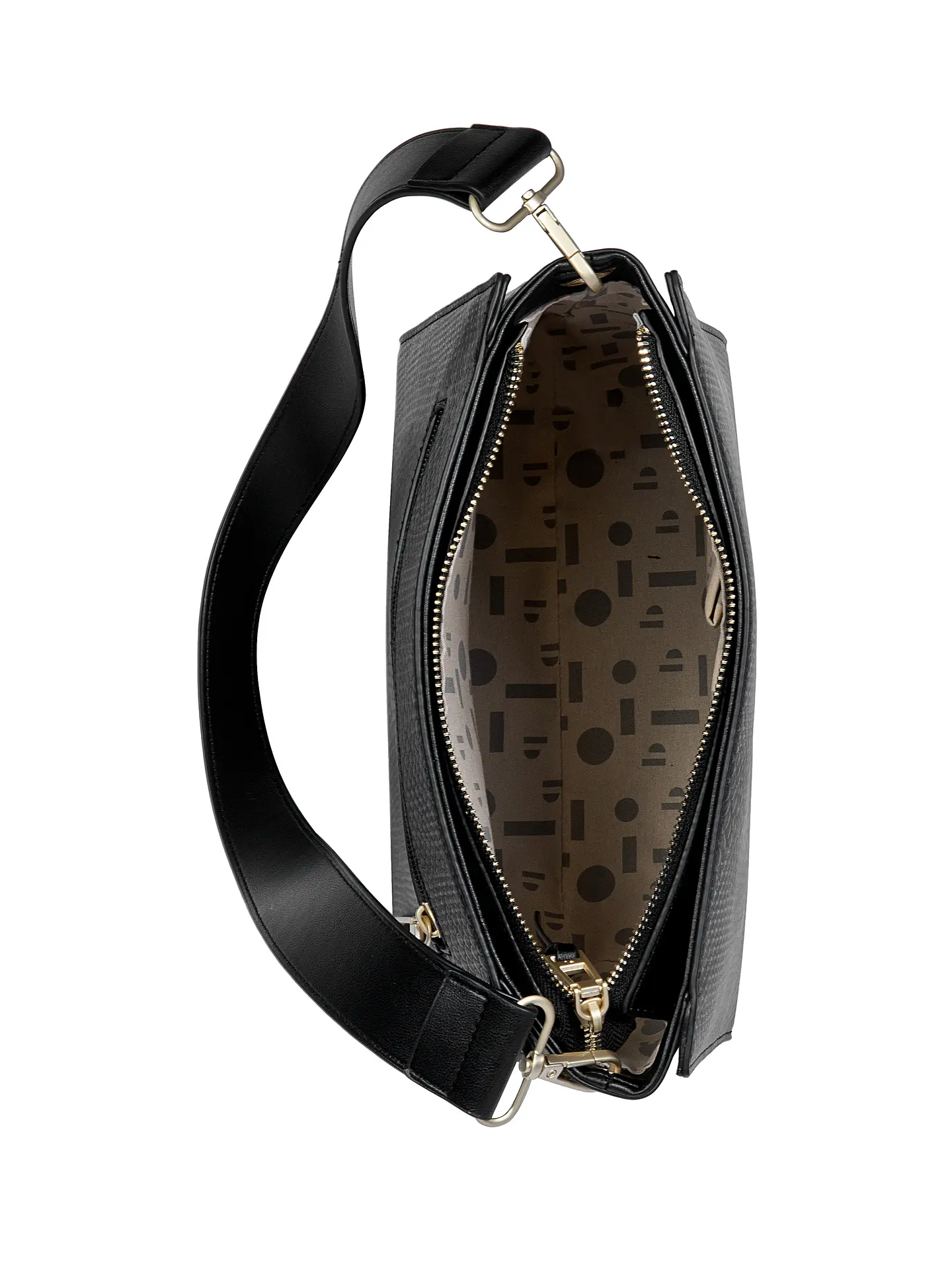 CARTERA (MU) PU GENOVA POLLINI PC721PUAHR00A00 NEGRO S/T 4