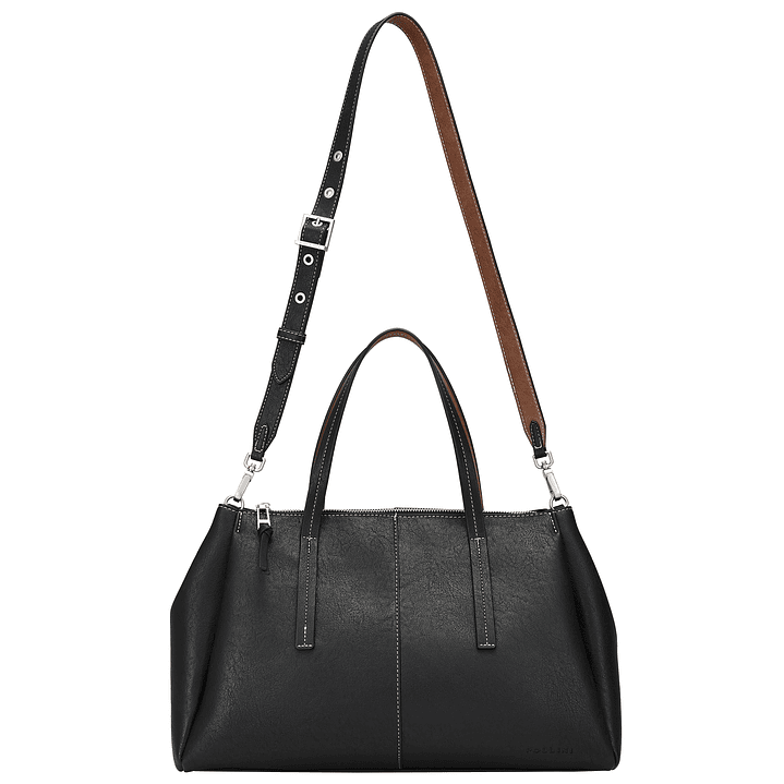 CARTERA (MU) PU LIGURIA POLLINI PC711PUAHR00A00 NEGRO S/T 1