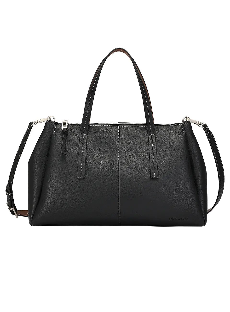 CARTERA (MU) PU LIGURIA POLLINI PC711PUAHR00A00 NEGRO S/T 3