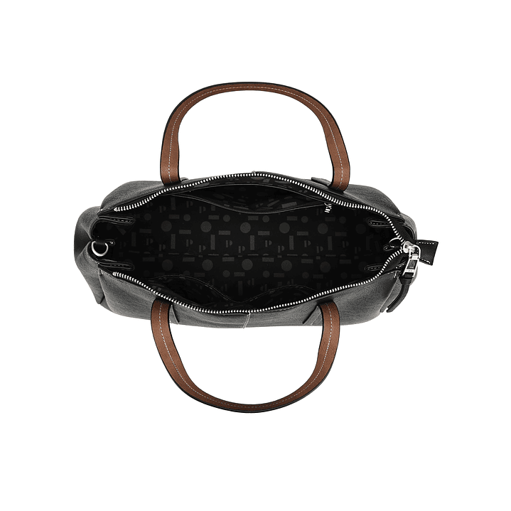 CARTERA (MU) PU LIGURIA POLLINI PC711PUAHR00A00 NEGRO S/T 5