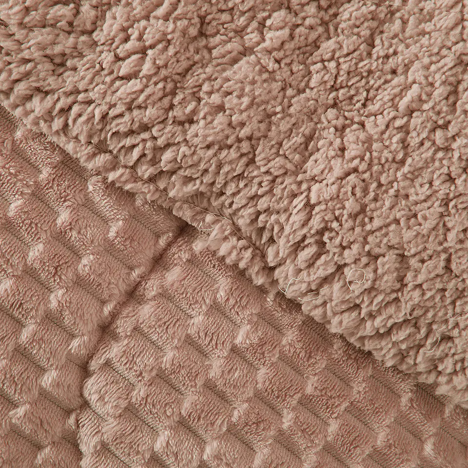 Plumon Flannel Jqd Sherpa 2 P Terracota-P 3