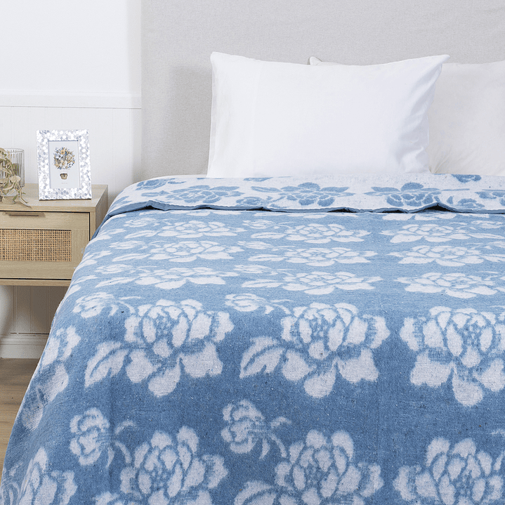 Frazada Térmica Noruega King Celeste-P 3