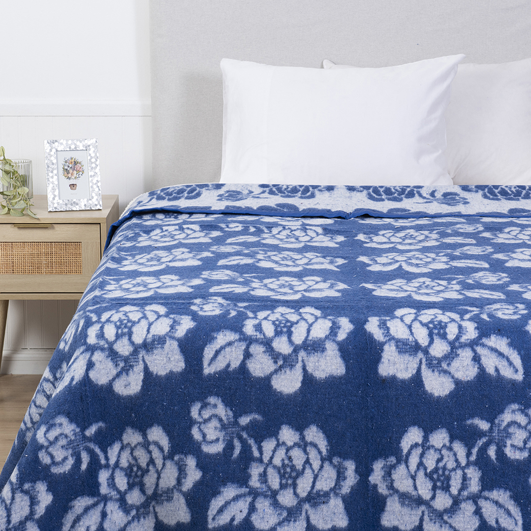 Frazada Térmica Noruega 2 P Celeste-P 3