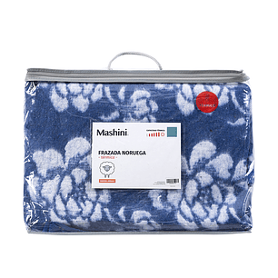 Frazada Térmica Noruega 2 P Azul-P