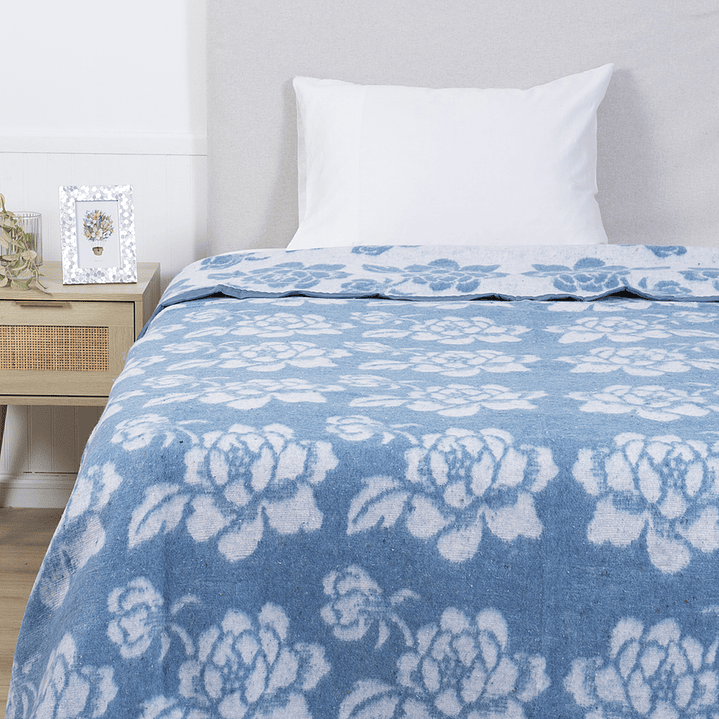 Frazada Térmica Noruega 1.5 P Celeste-P 3