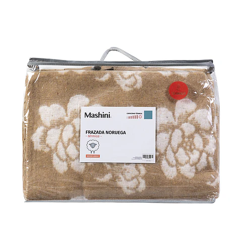 Frazada Térmica Noruega 1.5 P Beige-P