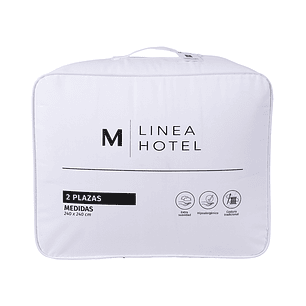 Plumón Microfibra Nordico 2P Blanco-P
