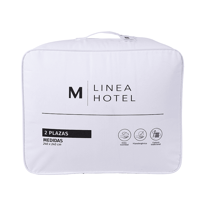 Plumón Microfibra Nordico 2P Blanco-P 1