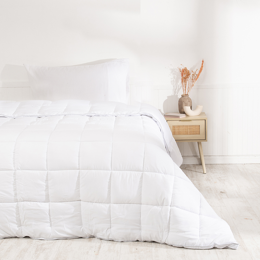 Plumón Microfibra Nordico 1,5P Blanco-P 2