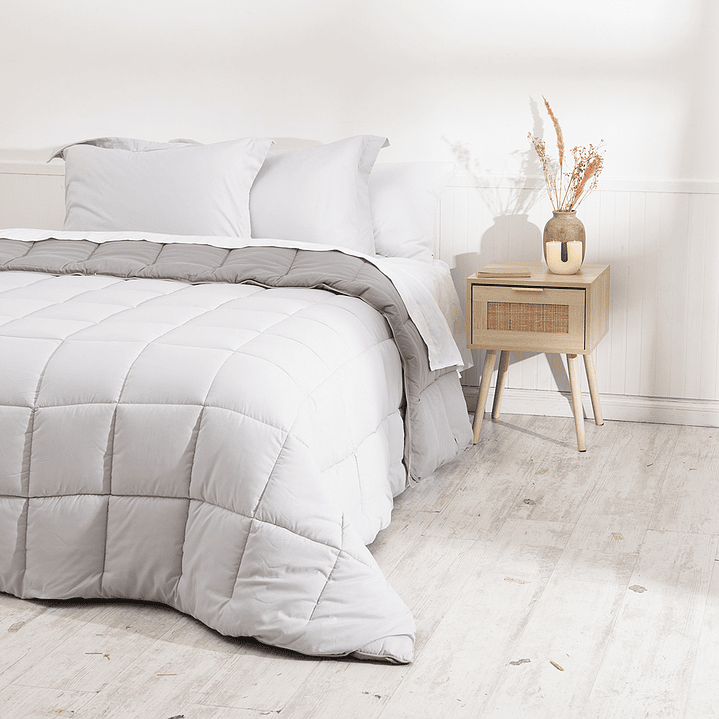 Plumón Microfibra Porteño Super King Gris-Marengo-P 3