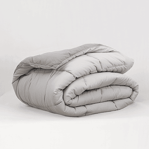 Plumón Microfibra Porteño Super King Gris-Marengo-P