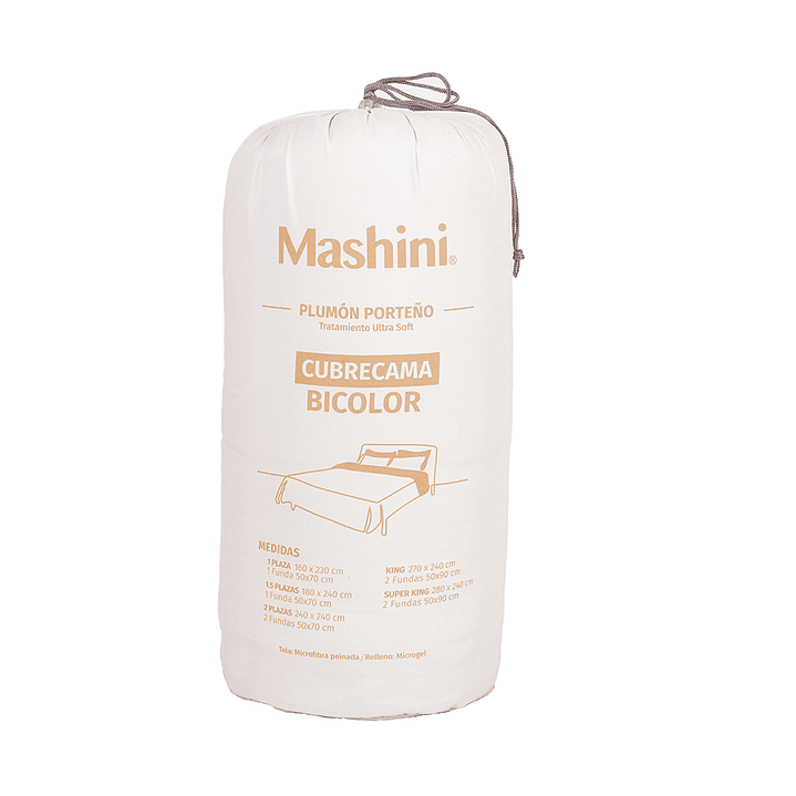 Plumón Microfibra Porteño King Arena-Crudo-P 2