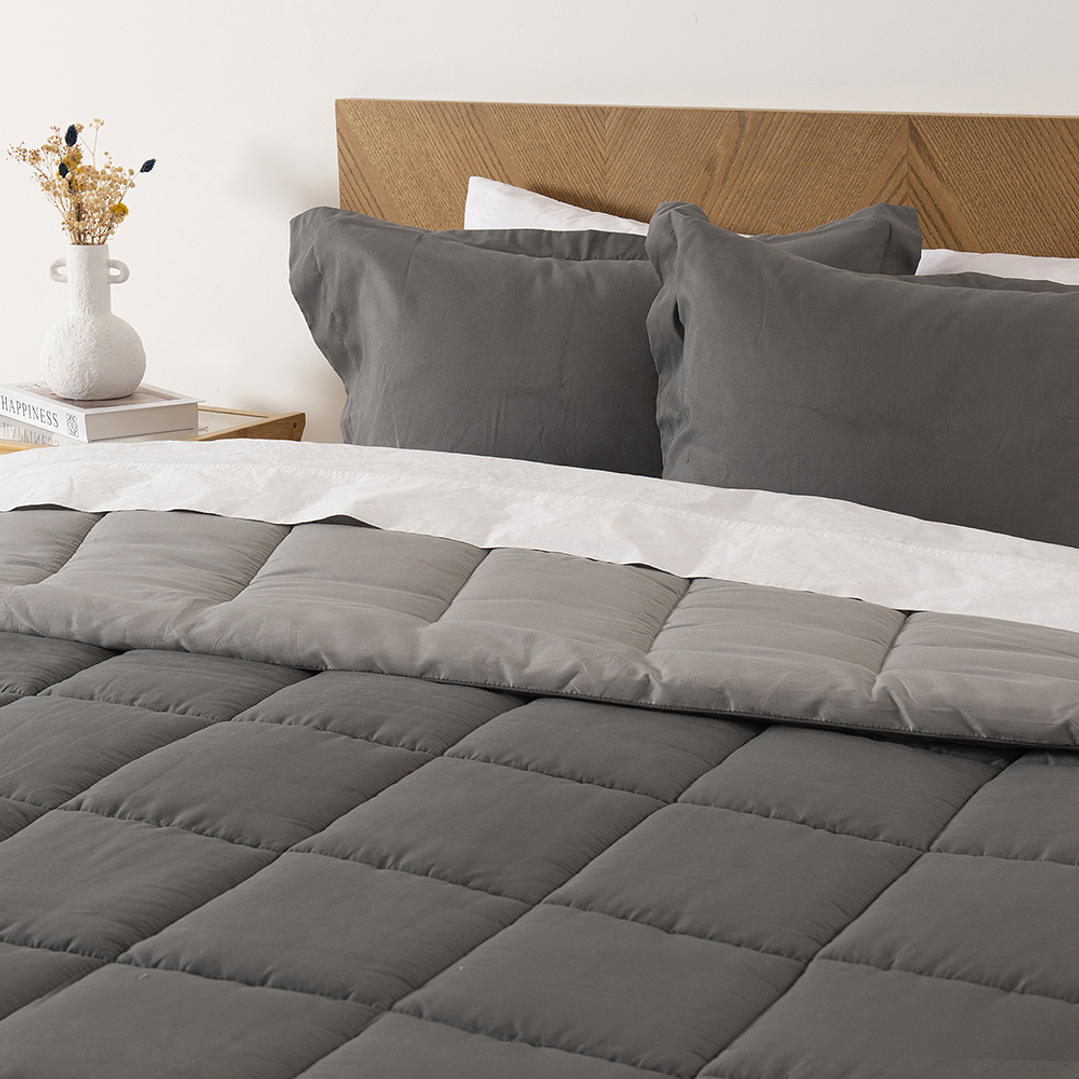 Plumón Microfibra Porteño 2P Grafito-Acero-P 2