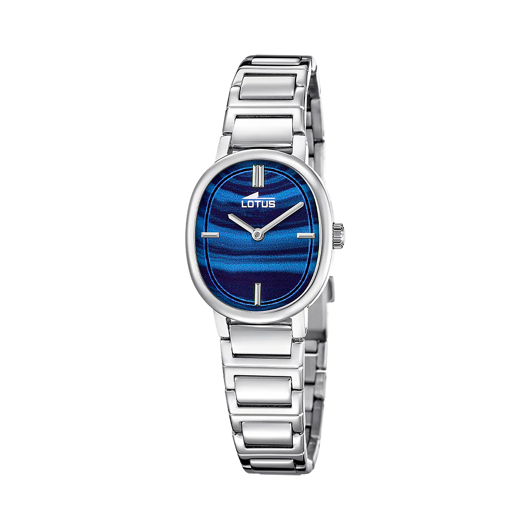 RELOJ MUJER ACERO OVALADO+PULSERA REGALO LOTUS 19012-3 1