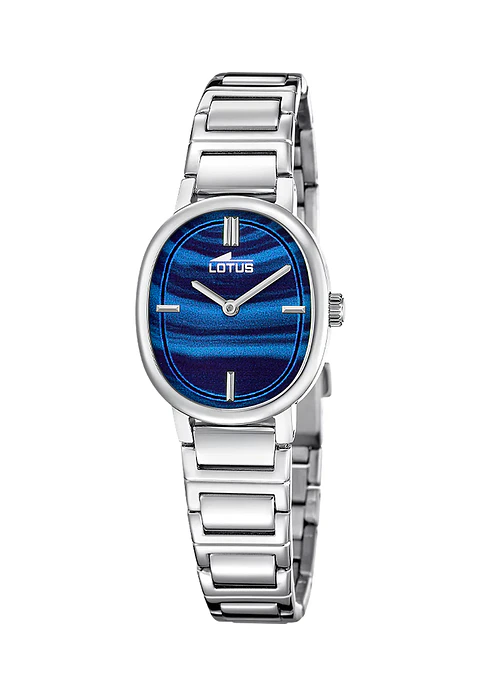 RELOJ MUJER ACERO OVALADO+PULSERA REGALO LOTUS 19012-3