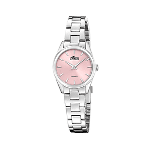 RELOJ MUJER ACERO REDONDO+PULSERA REGALO LOTUS 19006-2
