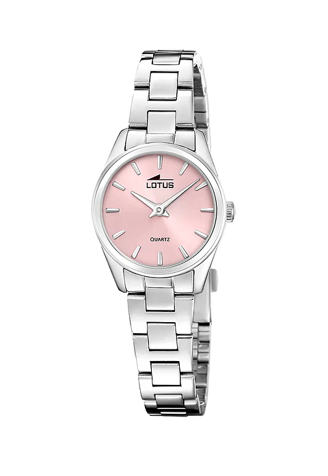 RELOJ MUJER ACERO REDONDO+PULSERA REGALO LOTUS 19006-2