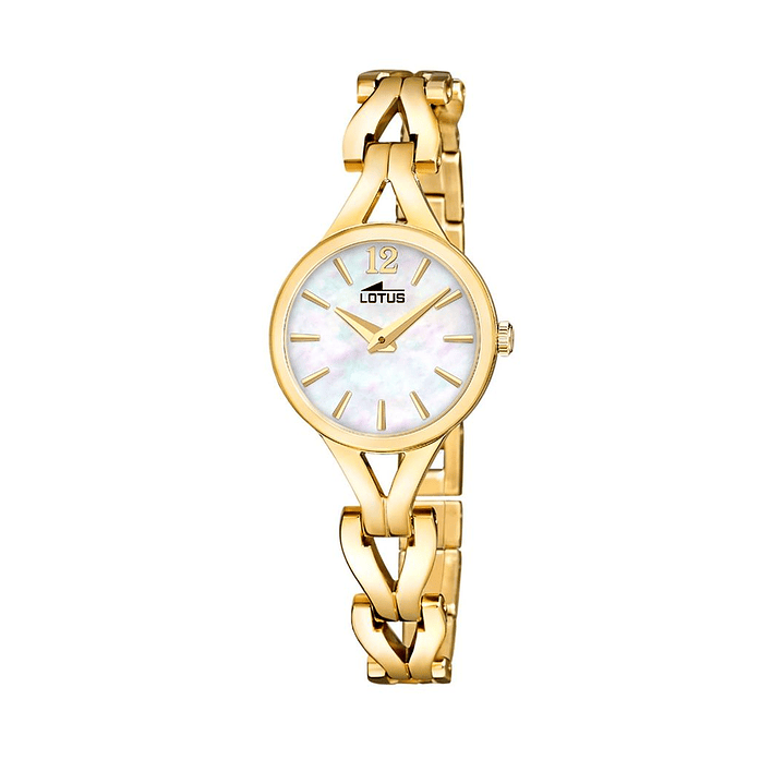 RELOJ MUJER DORADO FASHION LOTUS 19023-1 1