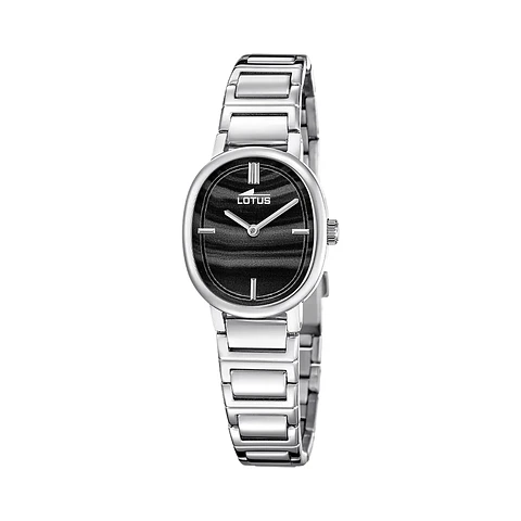 RELOJ MUJER ACERO OVALADO+PULSERA REGALO LOTUS 19012-2